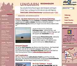 Ungarn Reisemagazin